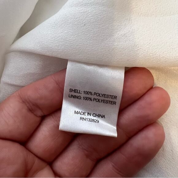 Tularosa Zana Dress in Ivory smocked side maxi dress multicolor stripe - Picture 4 of 8